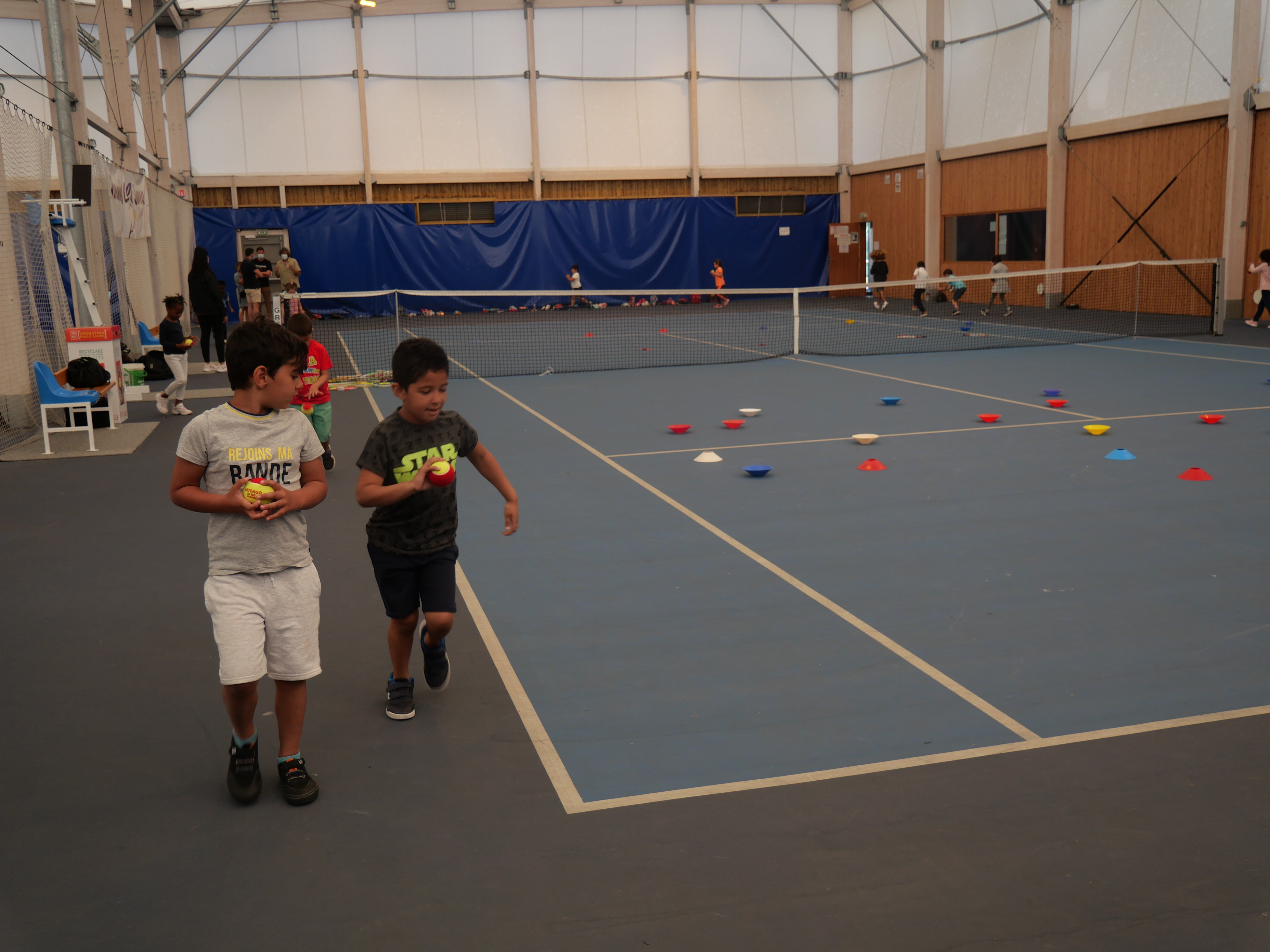 De la Cour au Court du tennis dès la maternelle ! Mairie de Sevran