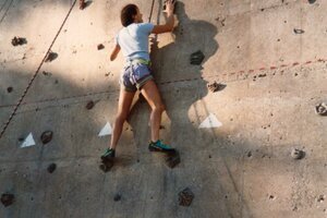 1988 - Mur d'escalade de Sevran (photo JMD)