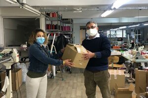 Don de masques de M. Ali Sarica