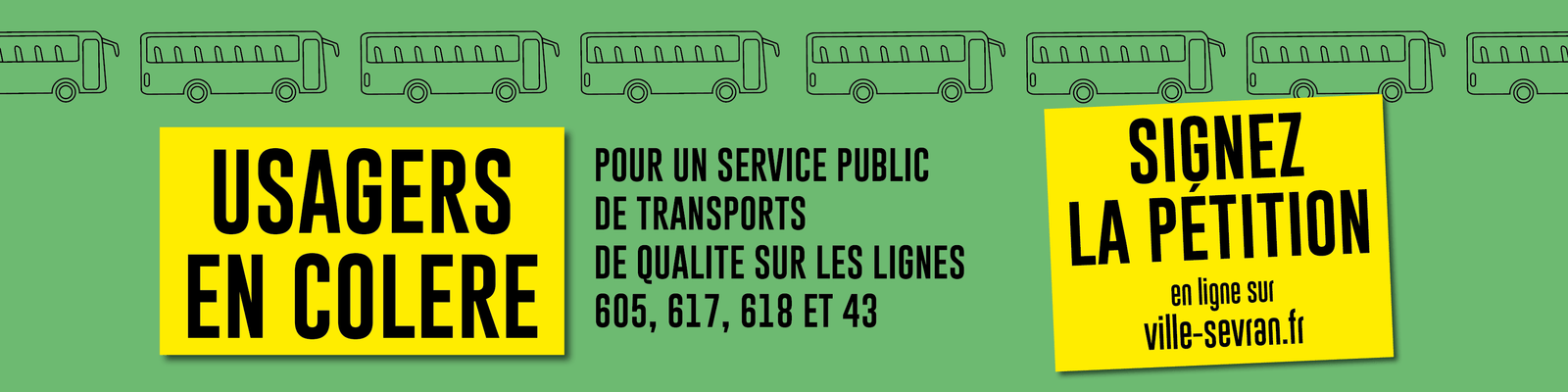 Banniere pétition transports