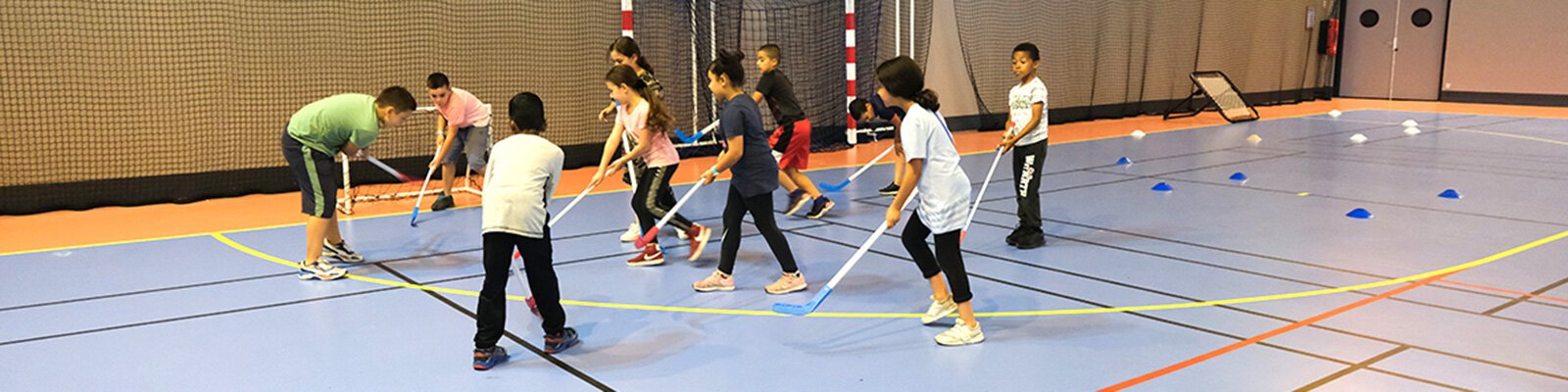 Match hockey en salle