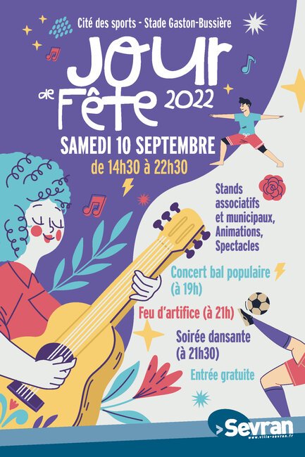affiche Jour de fete 2022