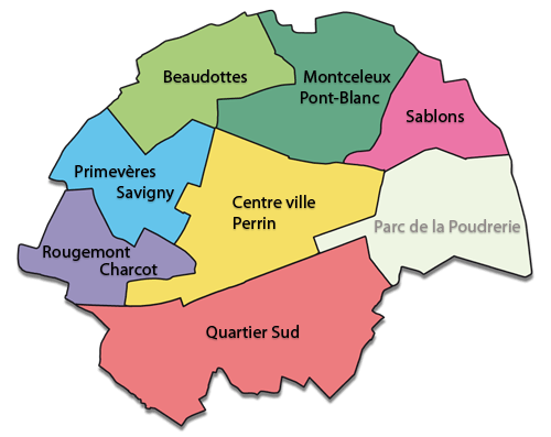 Sevran les quartiers