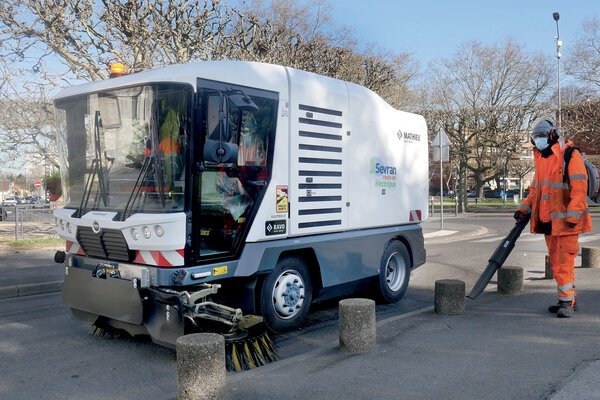 Nouvelle balayeuse electrique