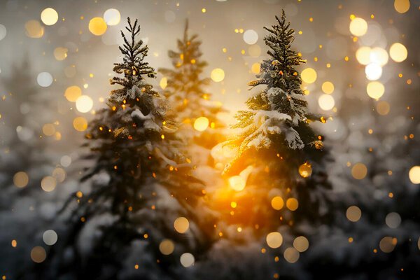 Collecte des sapins de Noël
