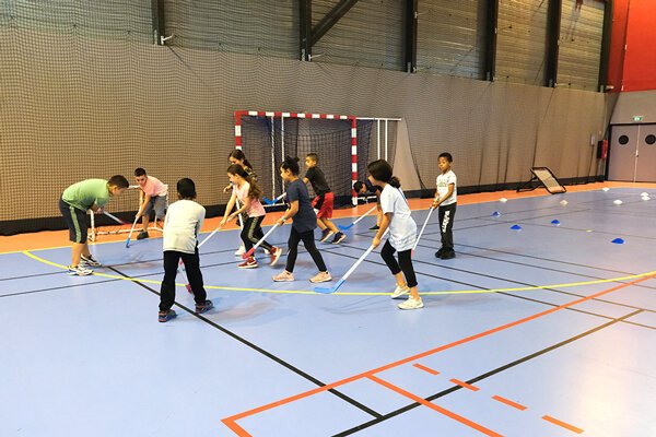 Match hockey en salle